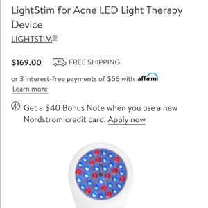 LightStim LED Therapy for skin!